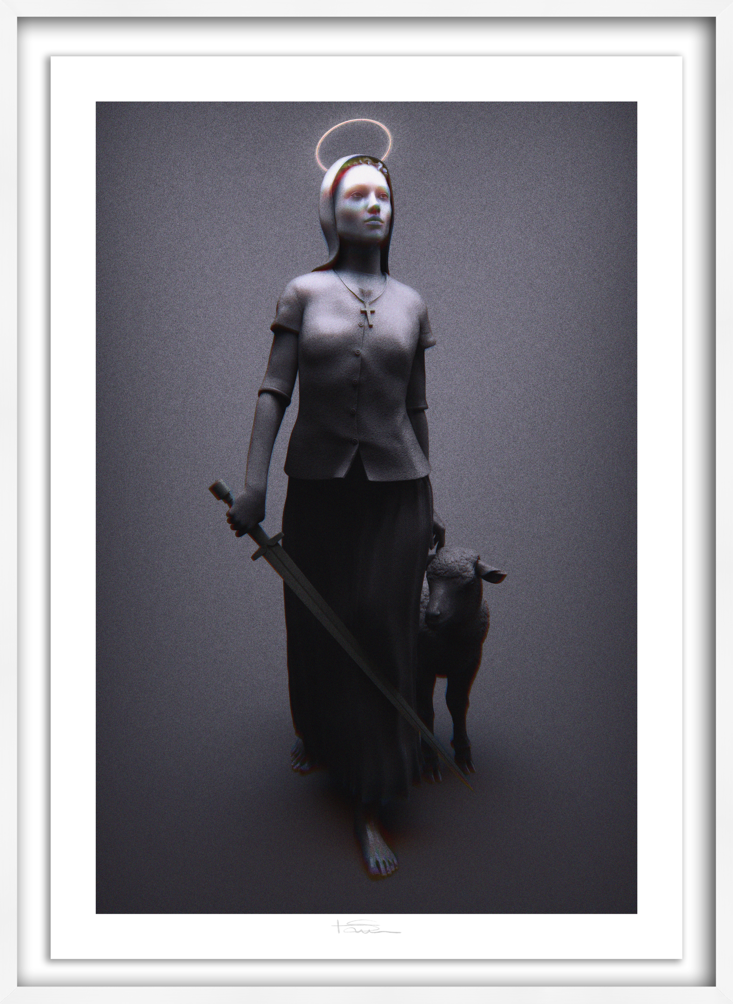 La Pucelle Carbon 40" x 28"