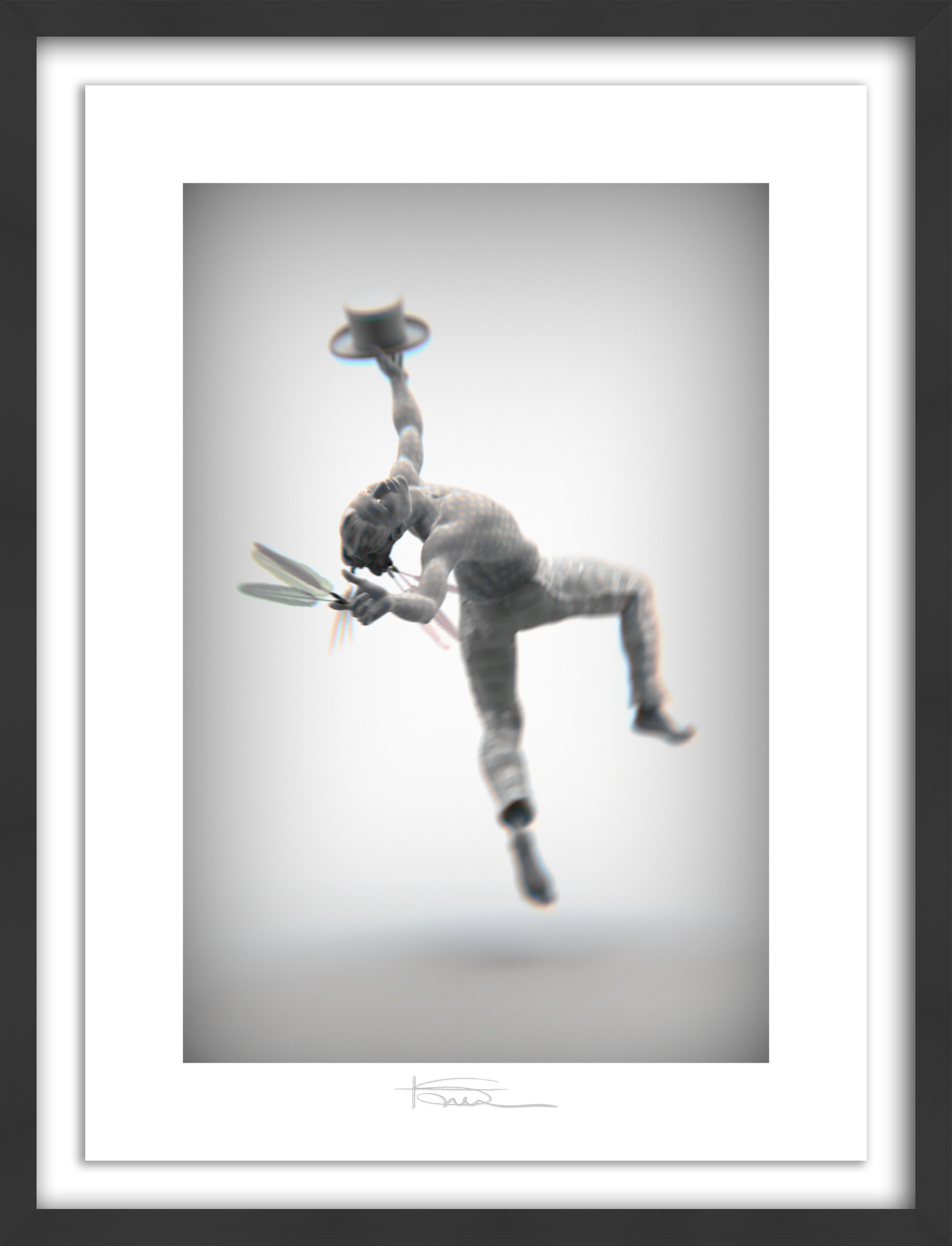 The Heyoka Graphite 22" x 16"