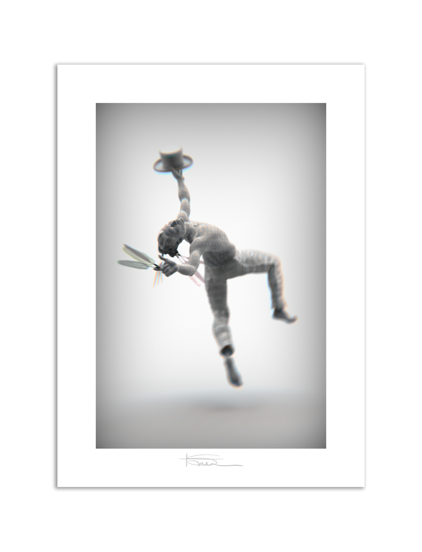 The Heyoka Graphite 22" x 16"