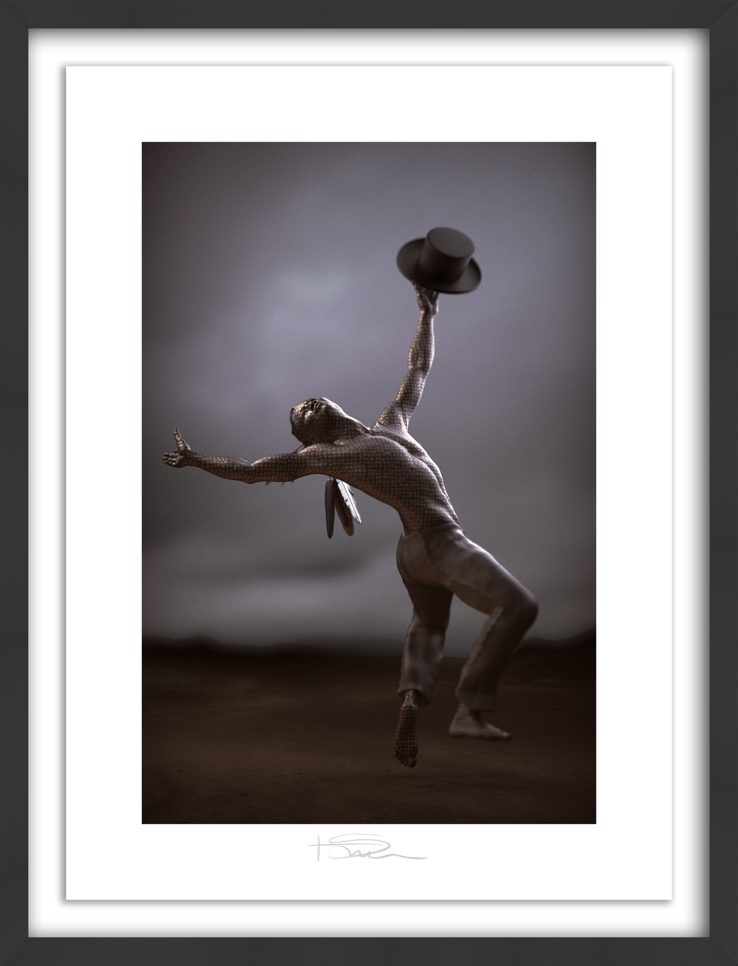 The Heyoka Silver 22" x 16"