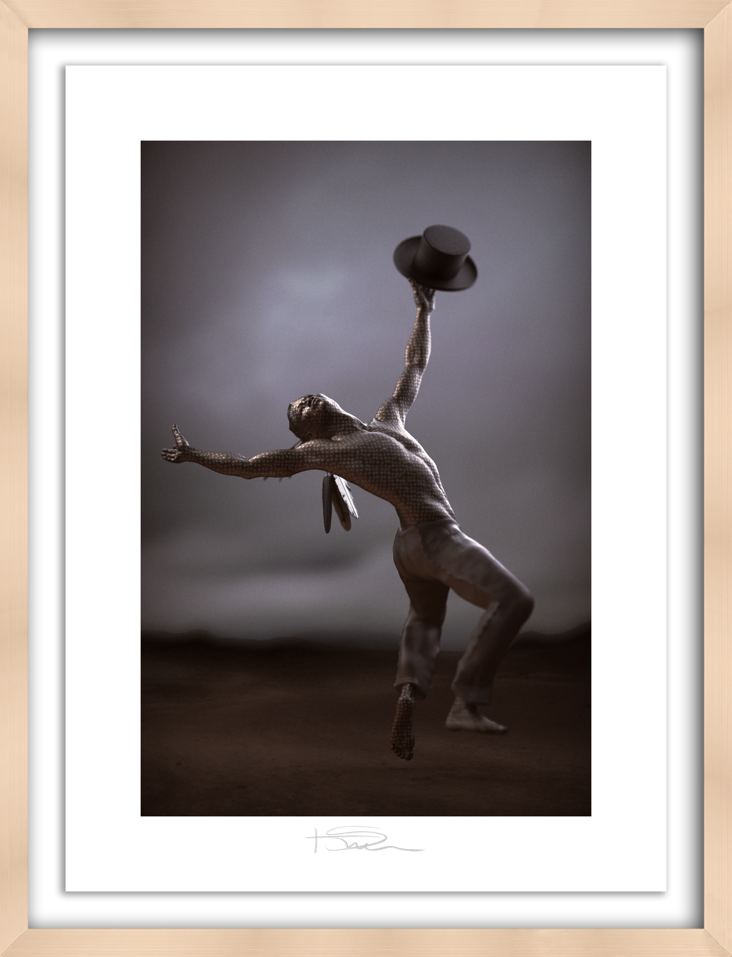 The Heyoka Silver 22" x 16"