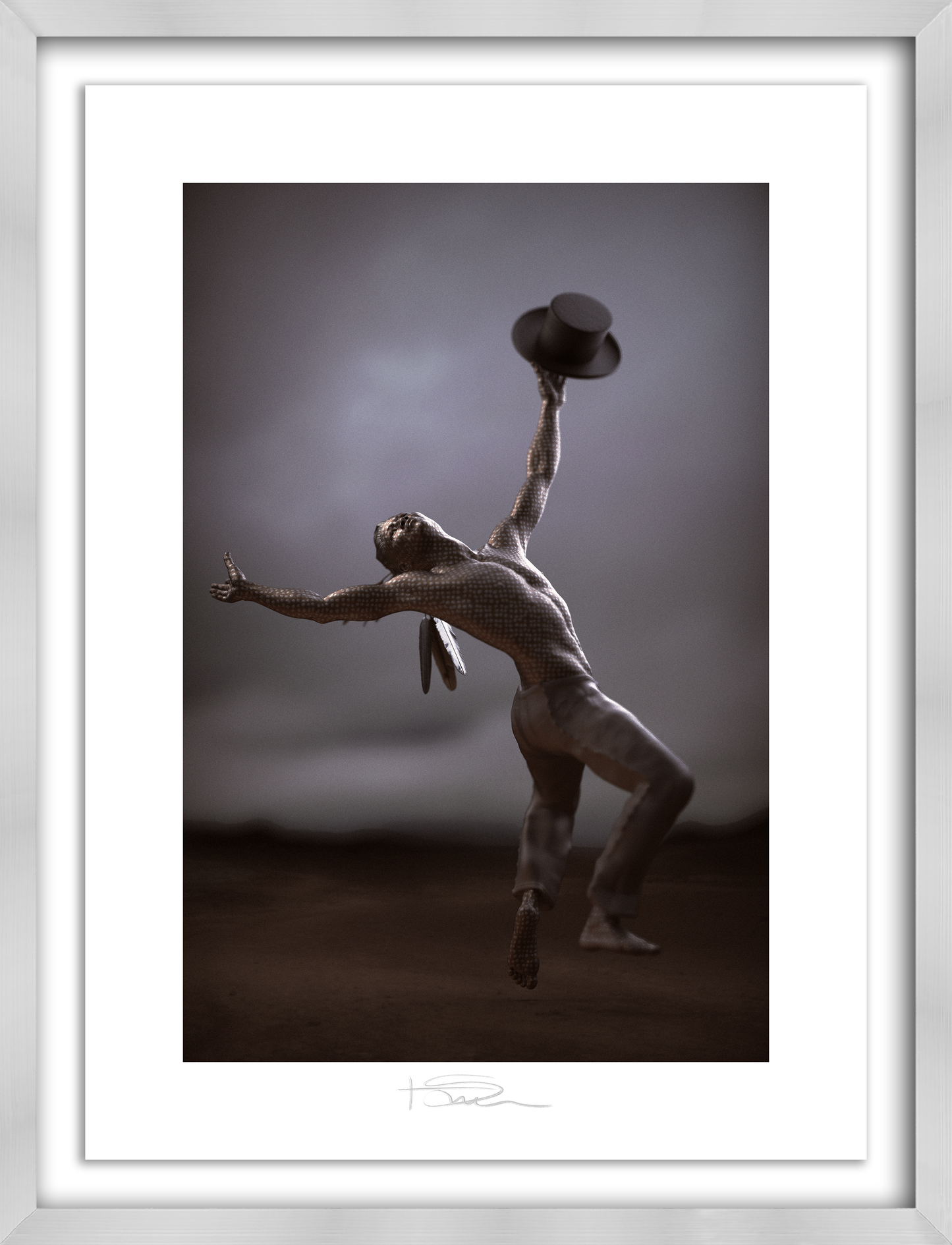 The Heyoka Silver 22" x 16"