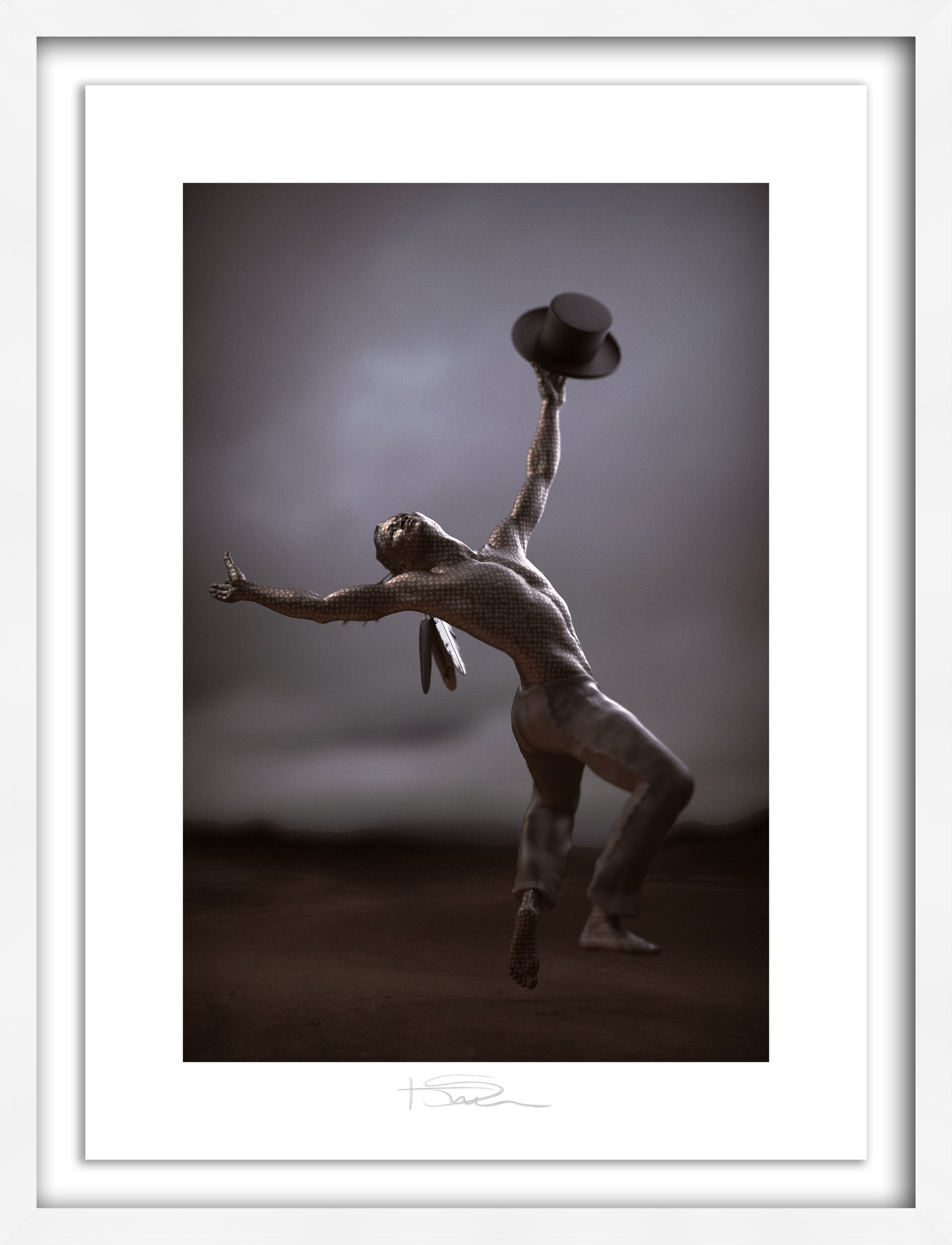 The Heyoka Silver 22" x 16"
