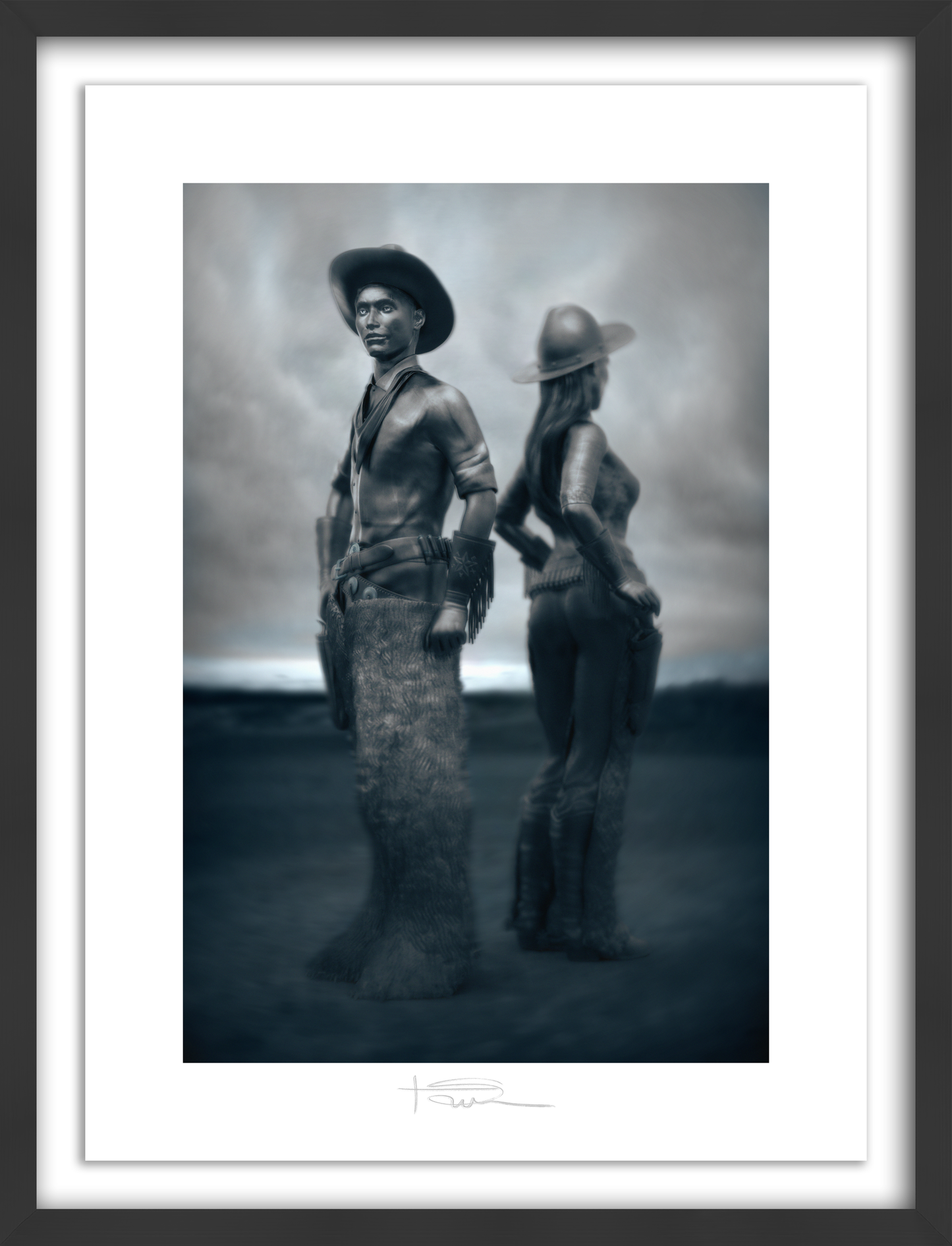 The Woolies Silver 22" x 16"