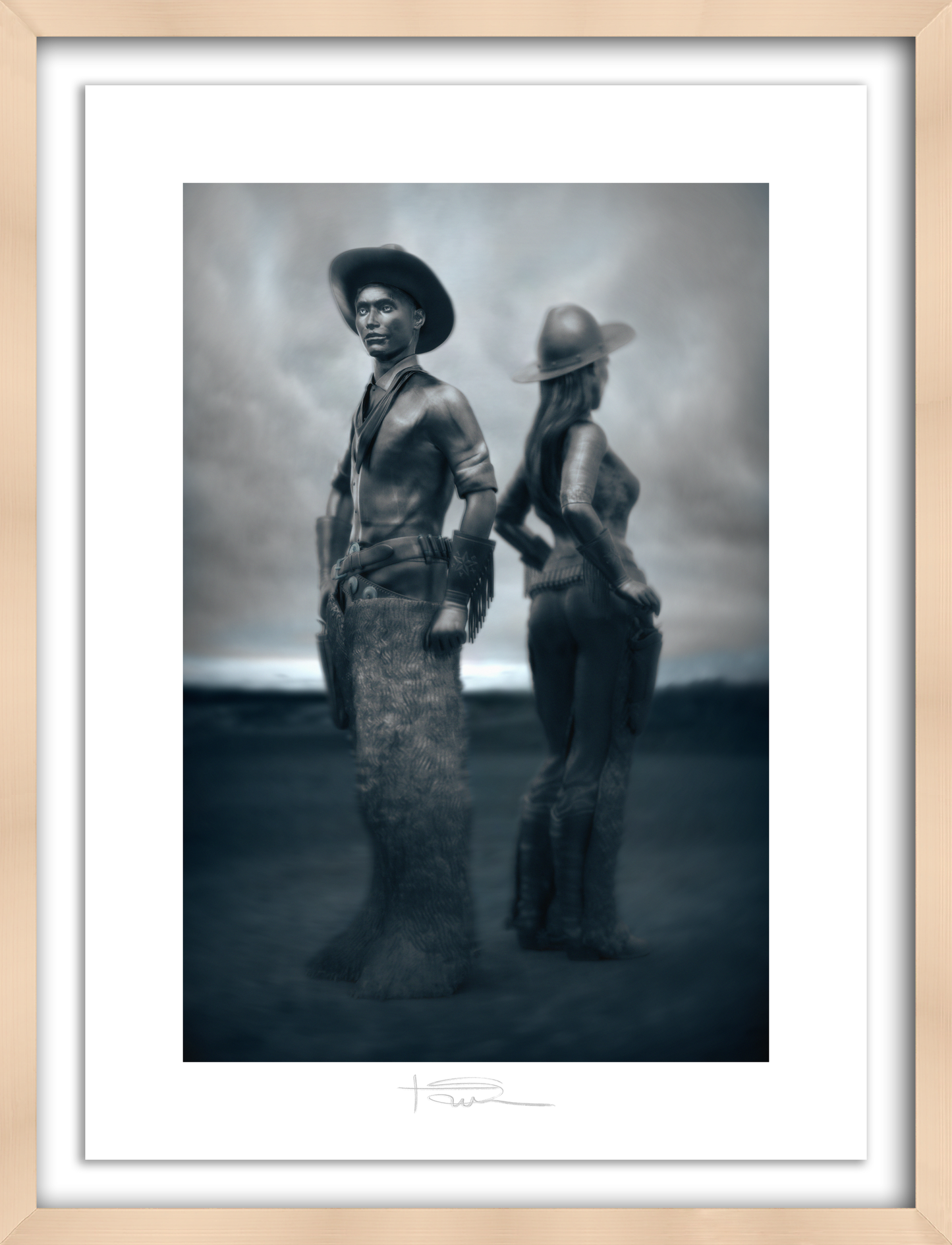 The Woolies Silver 22" x 16"