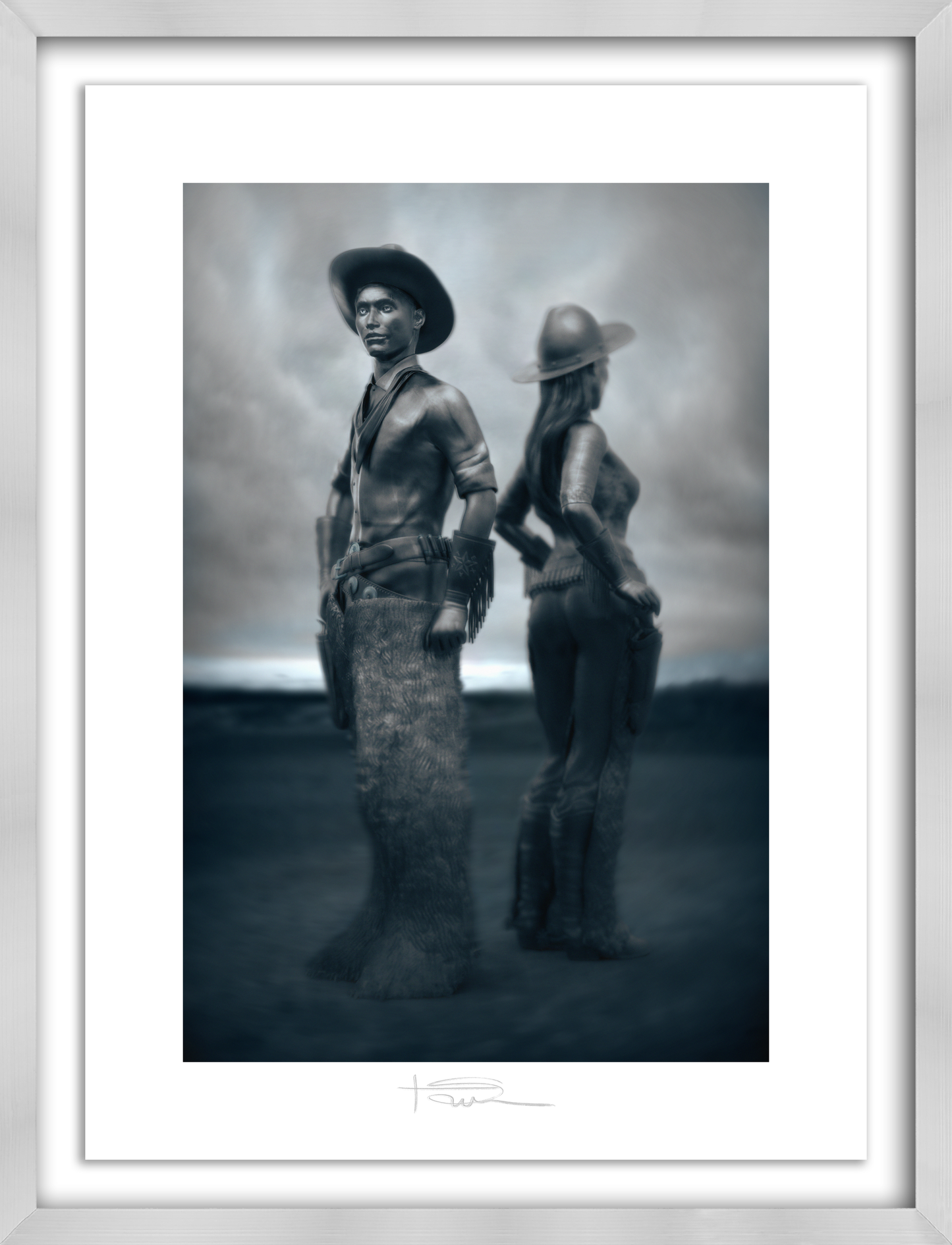 The Woolies Silver 22" x 16"