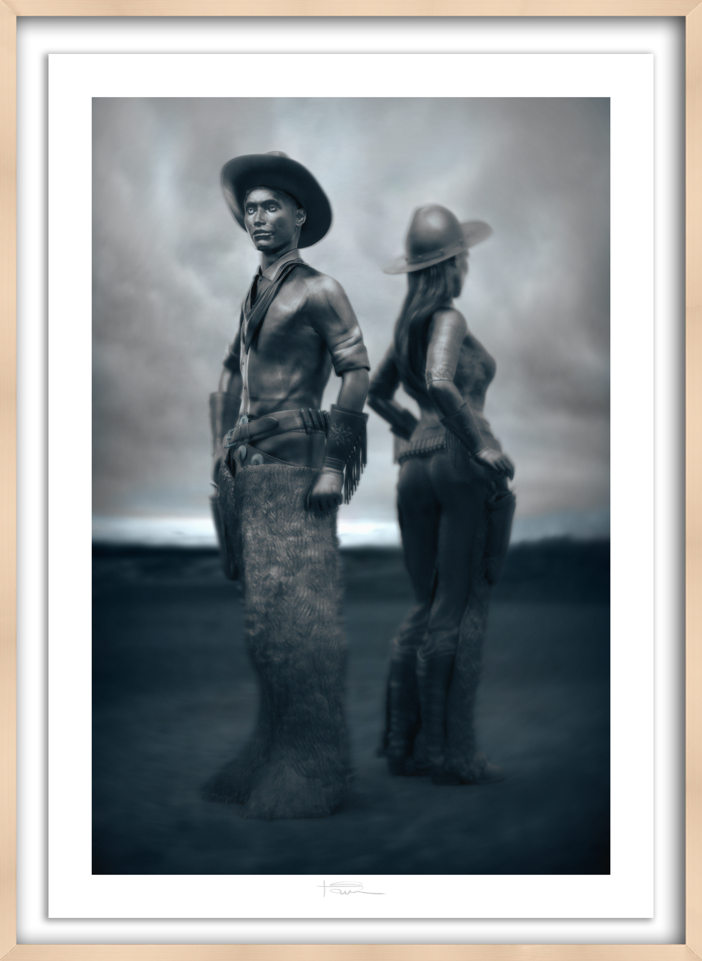 The Woolies Silver 40" x 28"