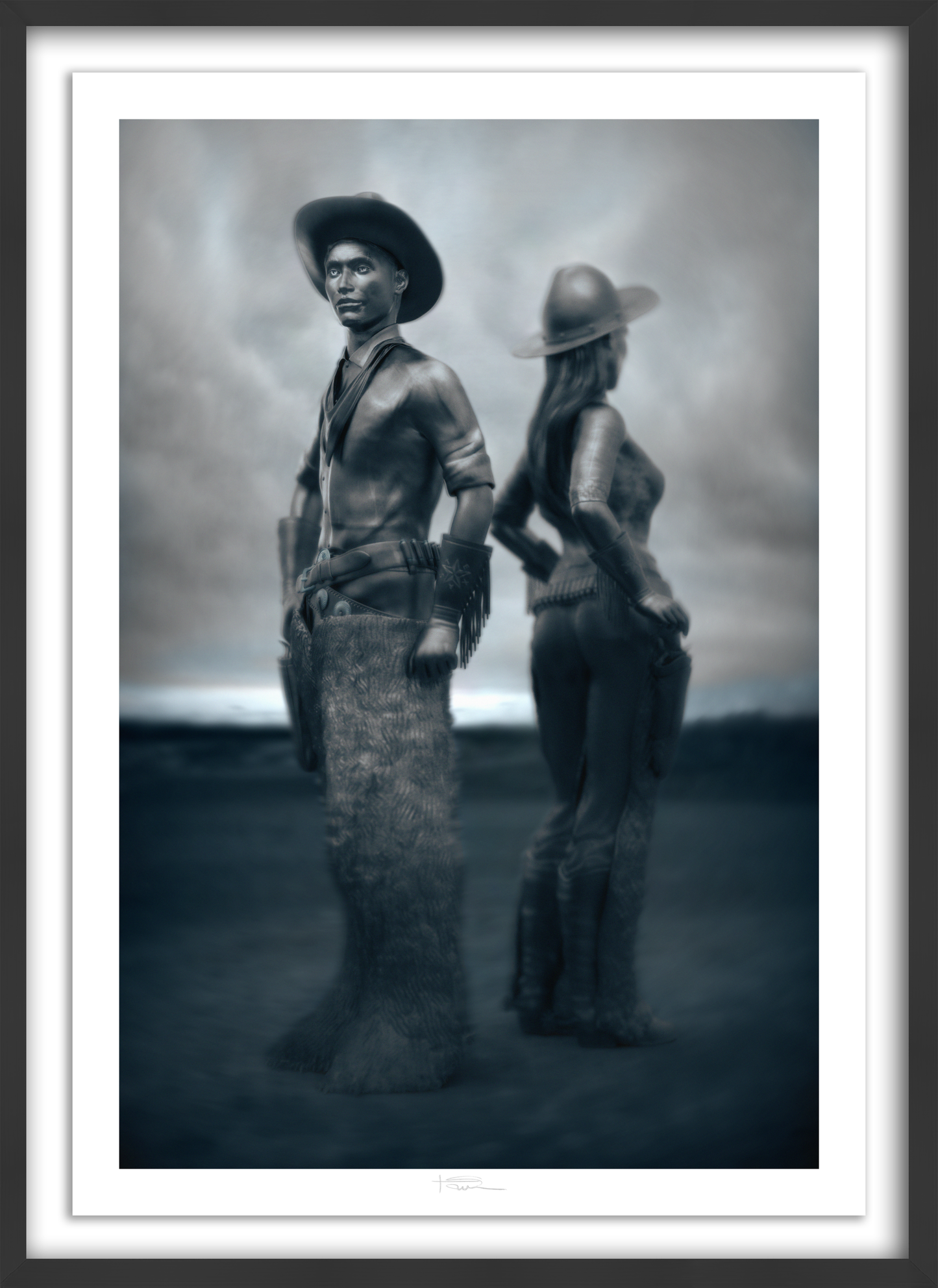 The Woolies Silver 49" x 34"