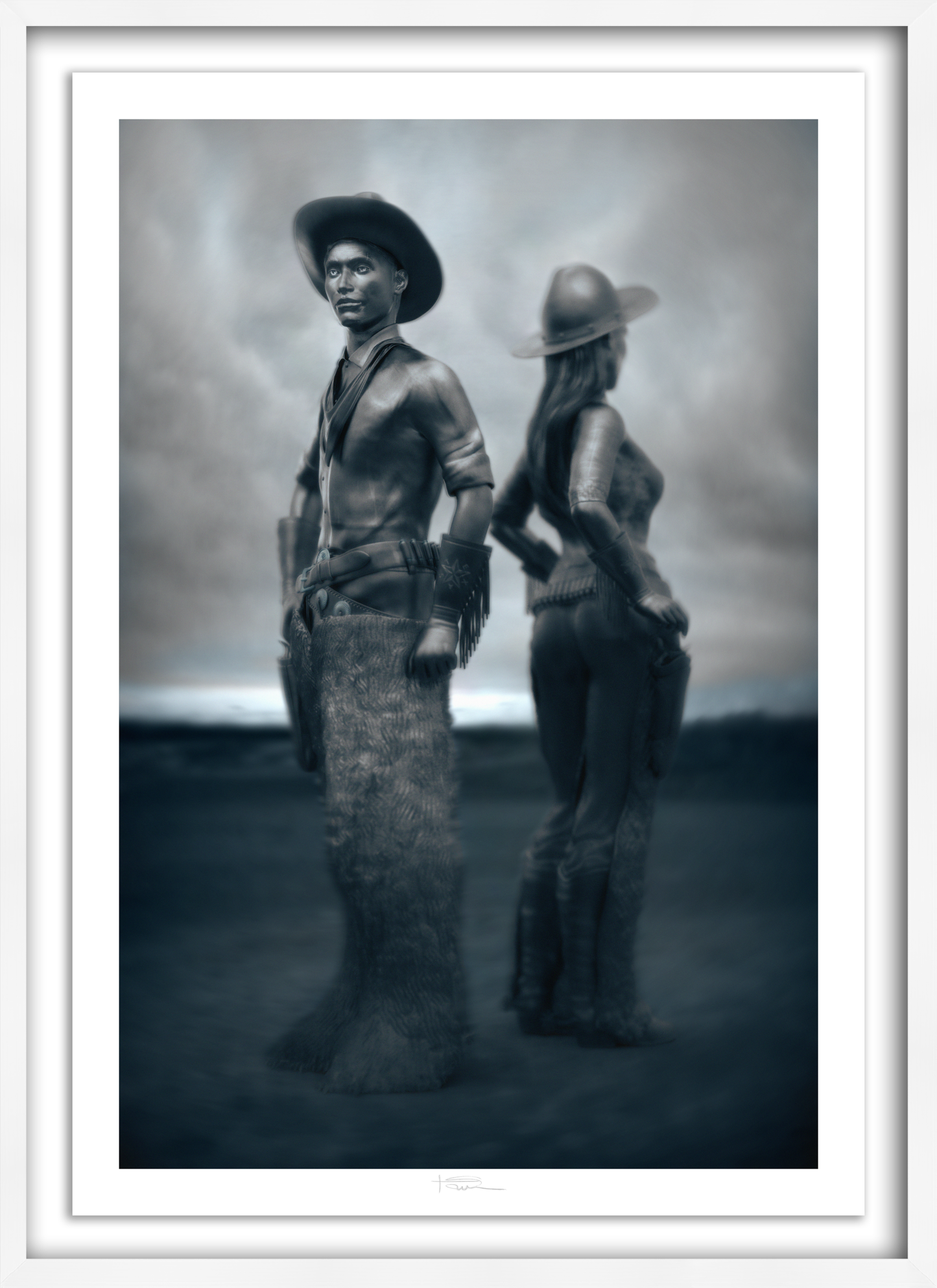 The Woolies Silver 49" x 34"