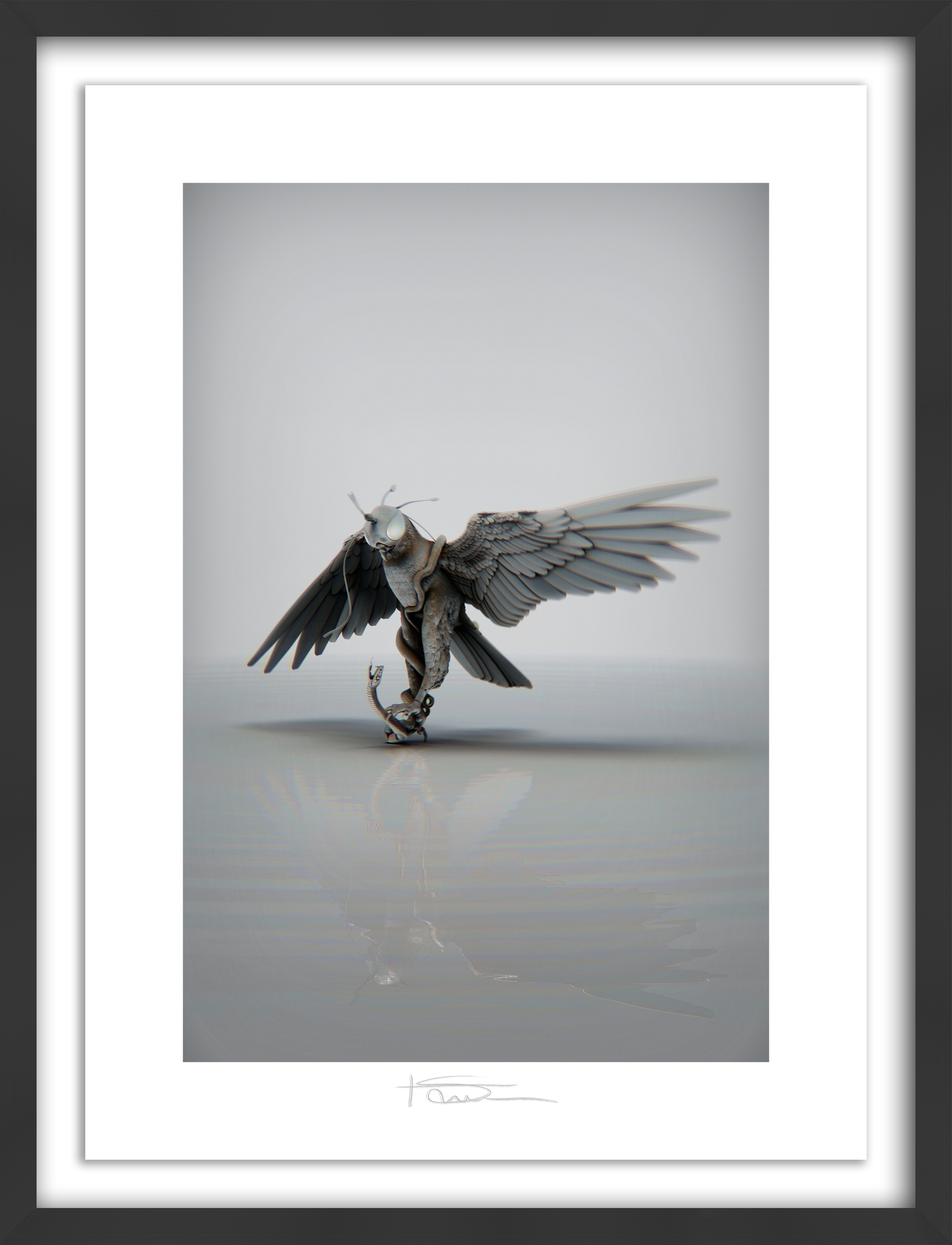 The Falcon Carbon 22" x 16"