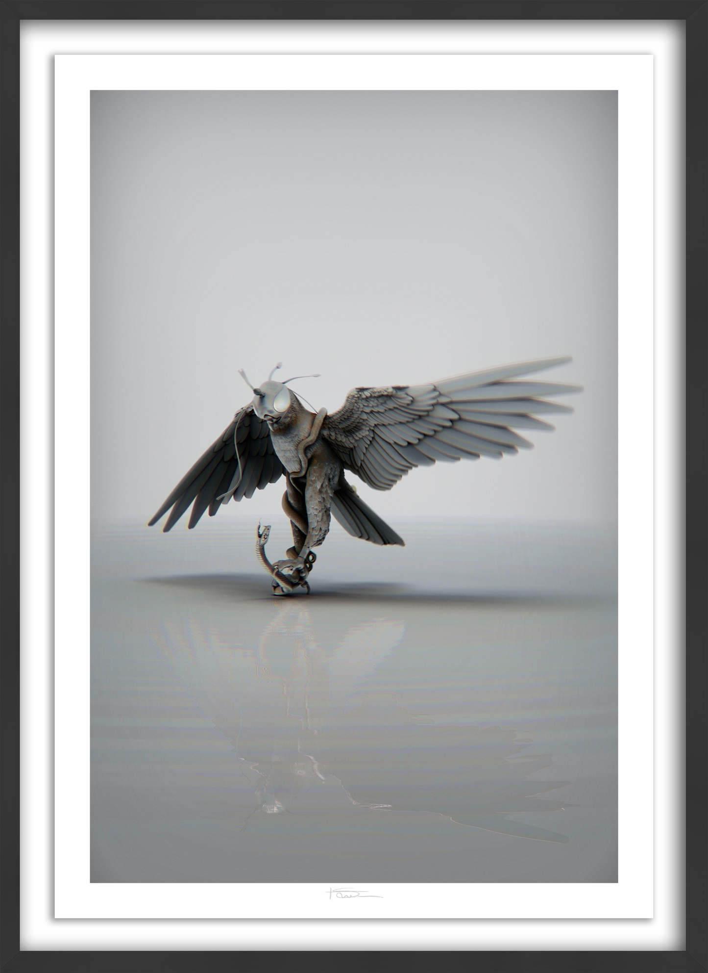 The Falcon Carbon 49" x 34"