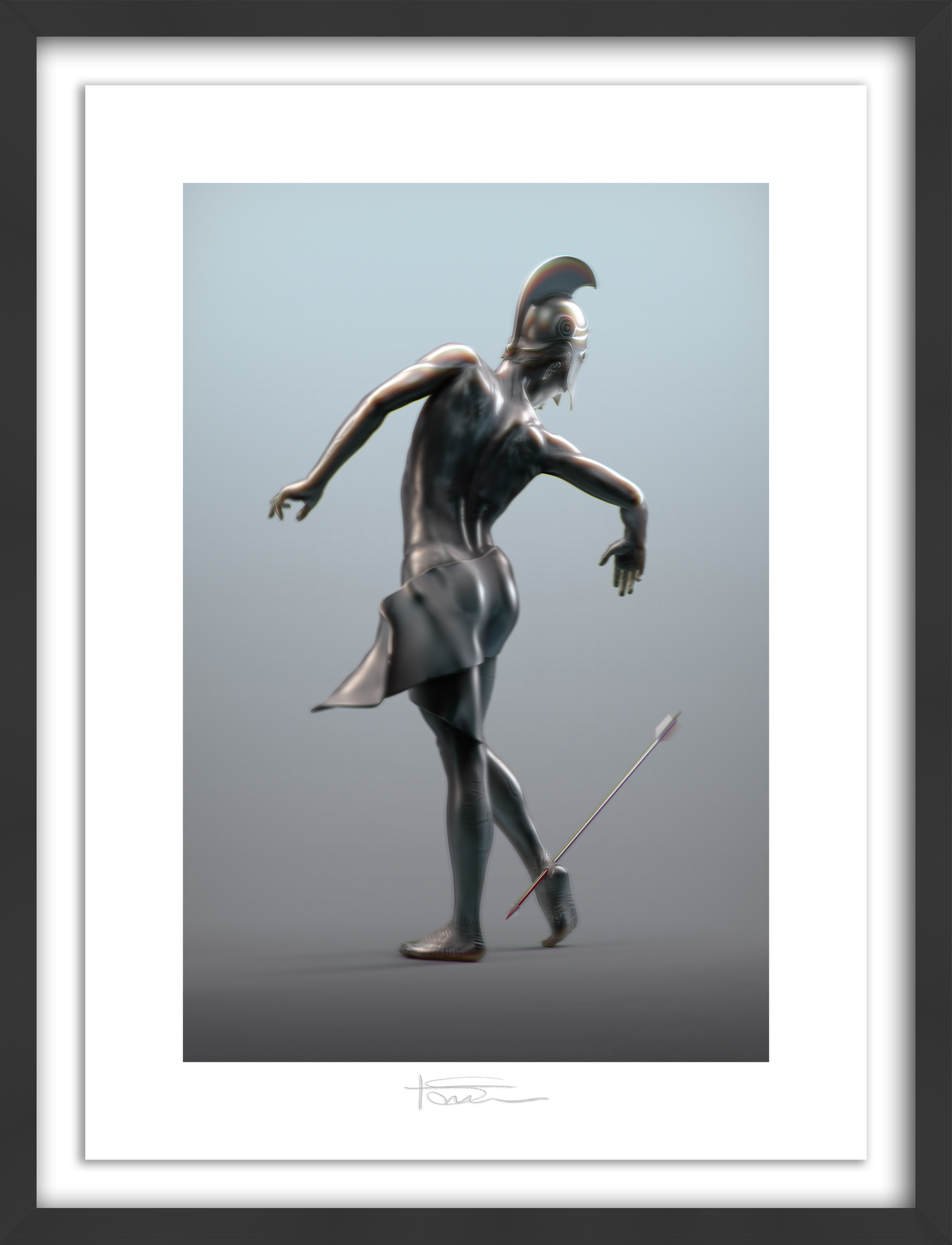The Myrmidon Carbon 22" x 16"