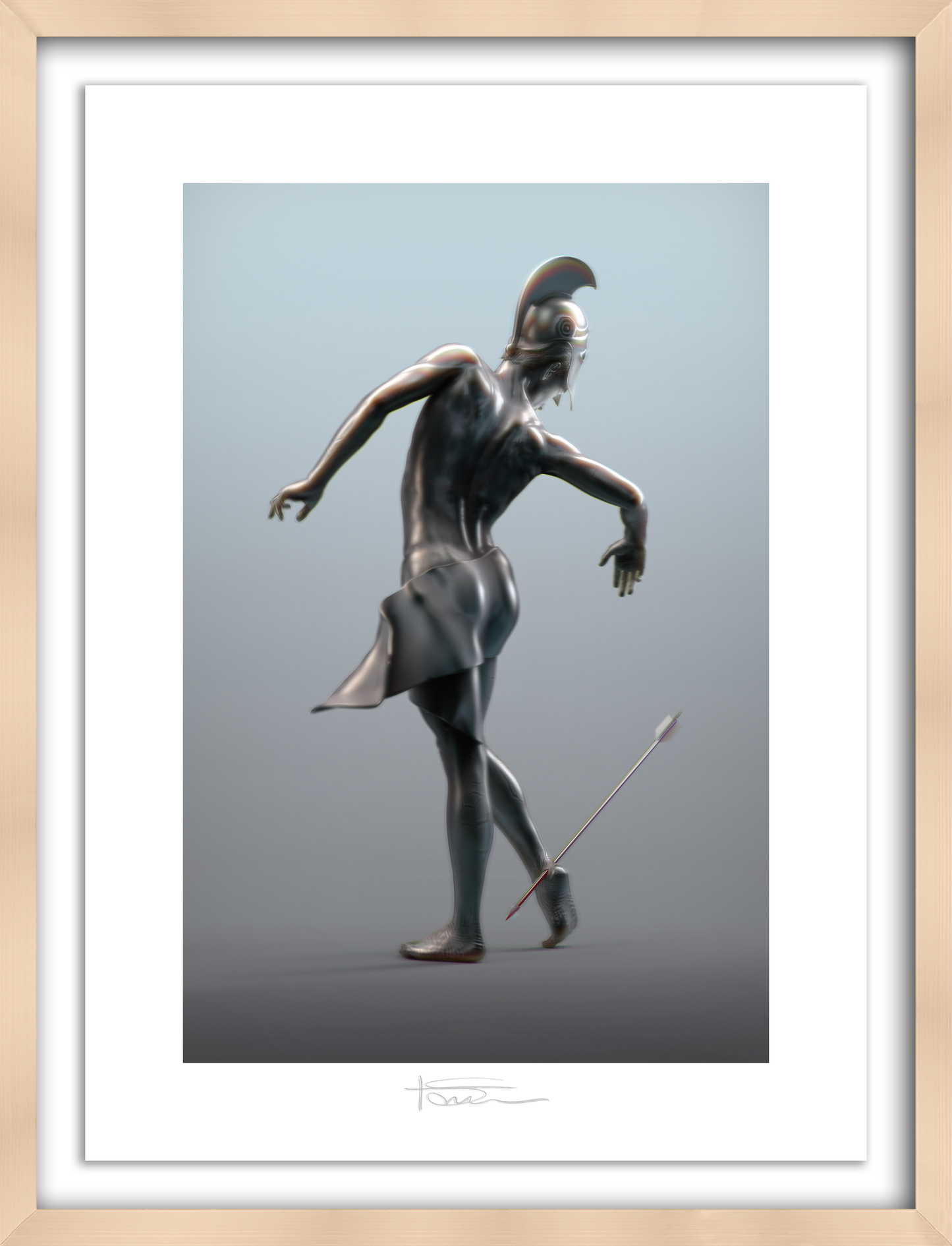 The Myrmidon Carbon 22" x 16"