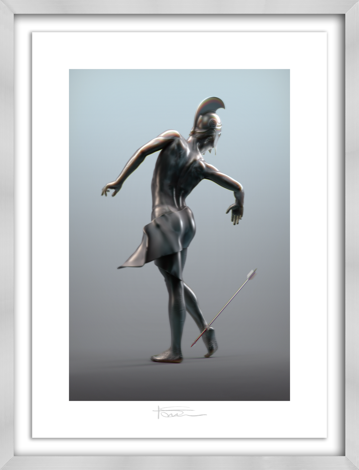 The Myrmidon Carbon 22" x 16"