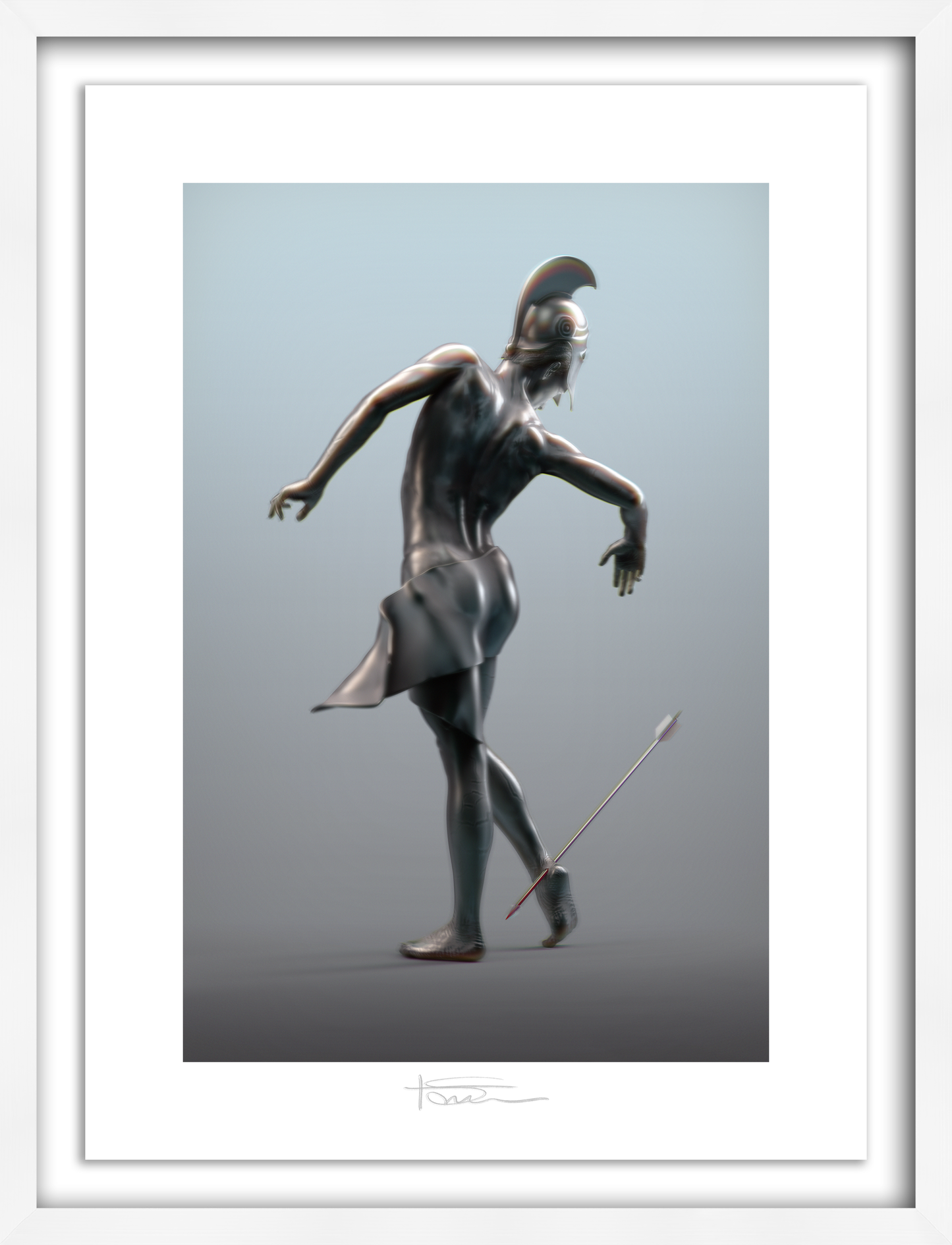 The Myrmidon Carbon 22" x 16"