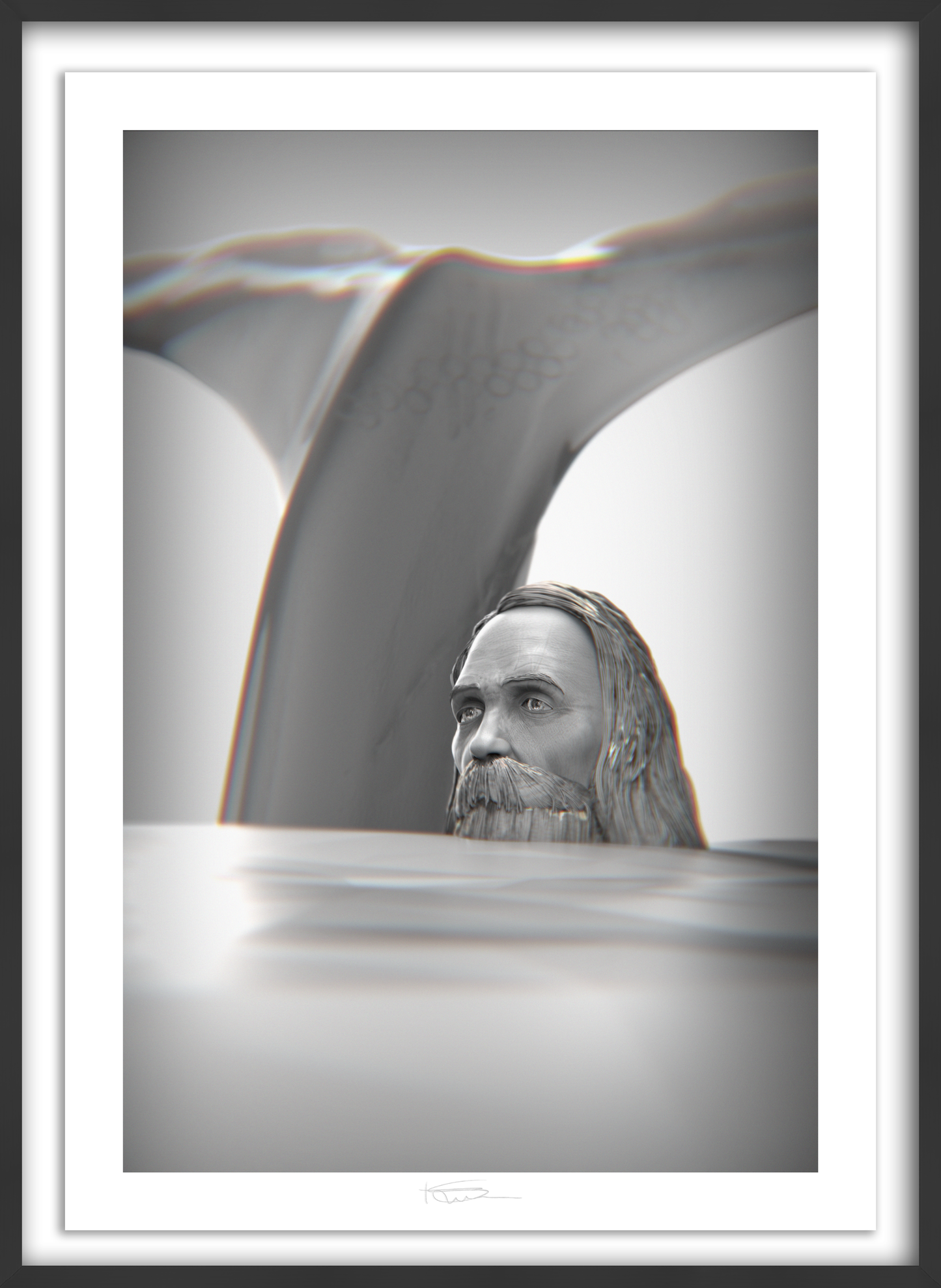 The Prophet Graphite 40" x 28"