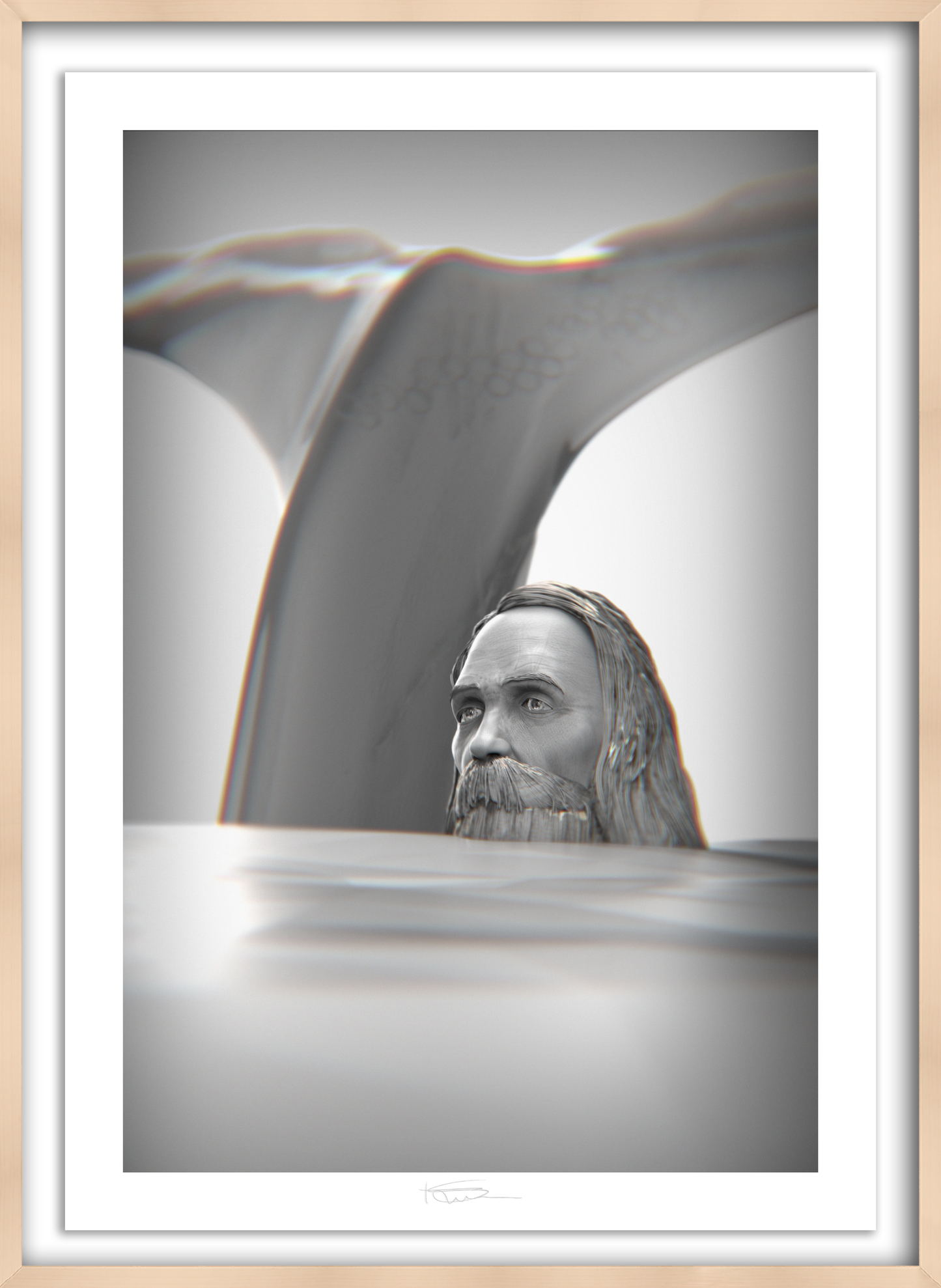 The Prophet Graphite 40" x 28"