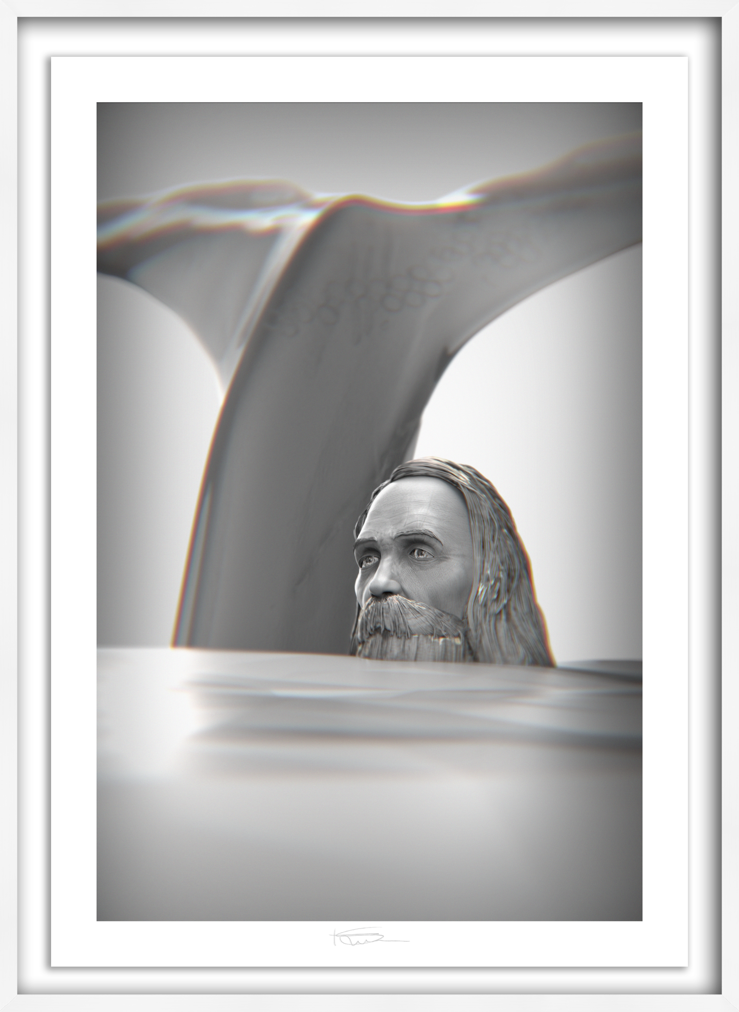 The Prophet Graphite 40" x 28"