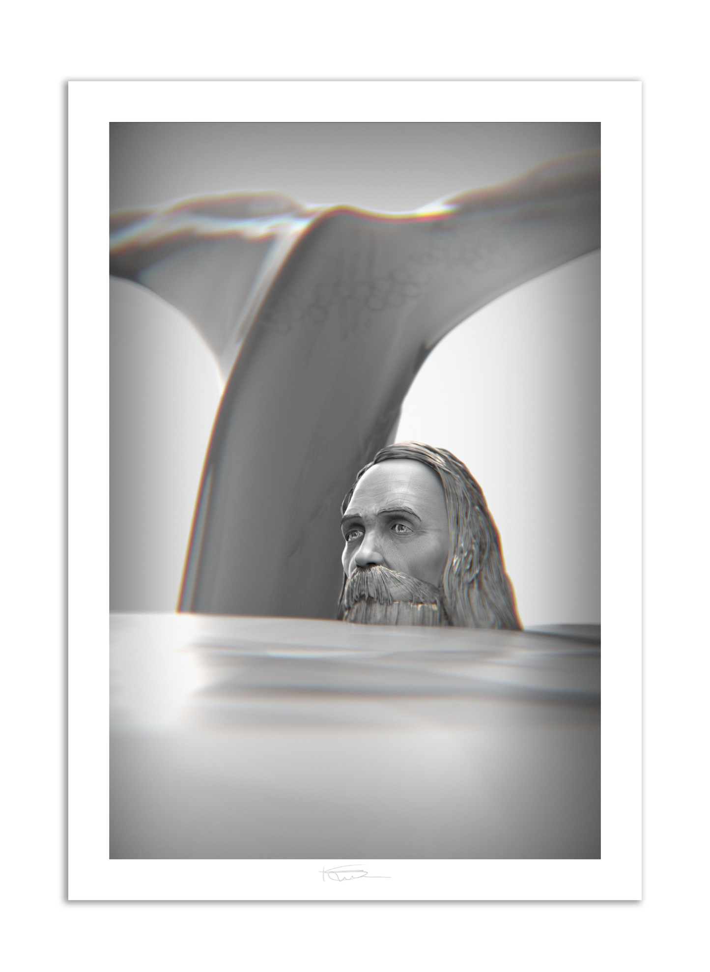 The Prophet Graphite 40" x 28"