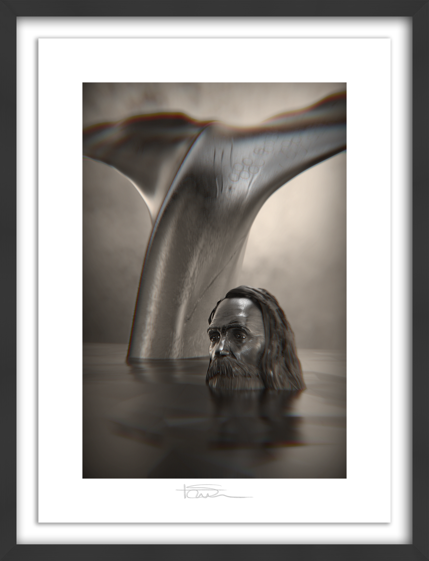 The Prophet Silver 22" x 16"