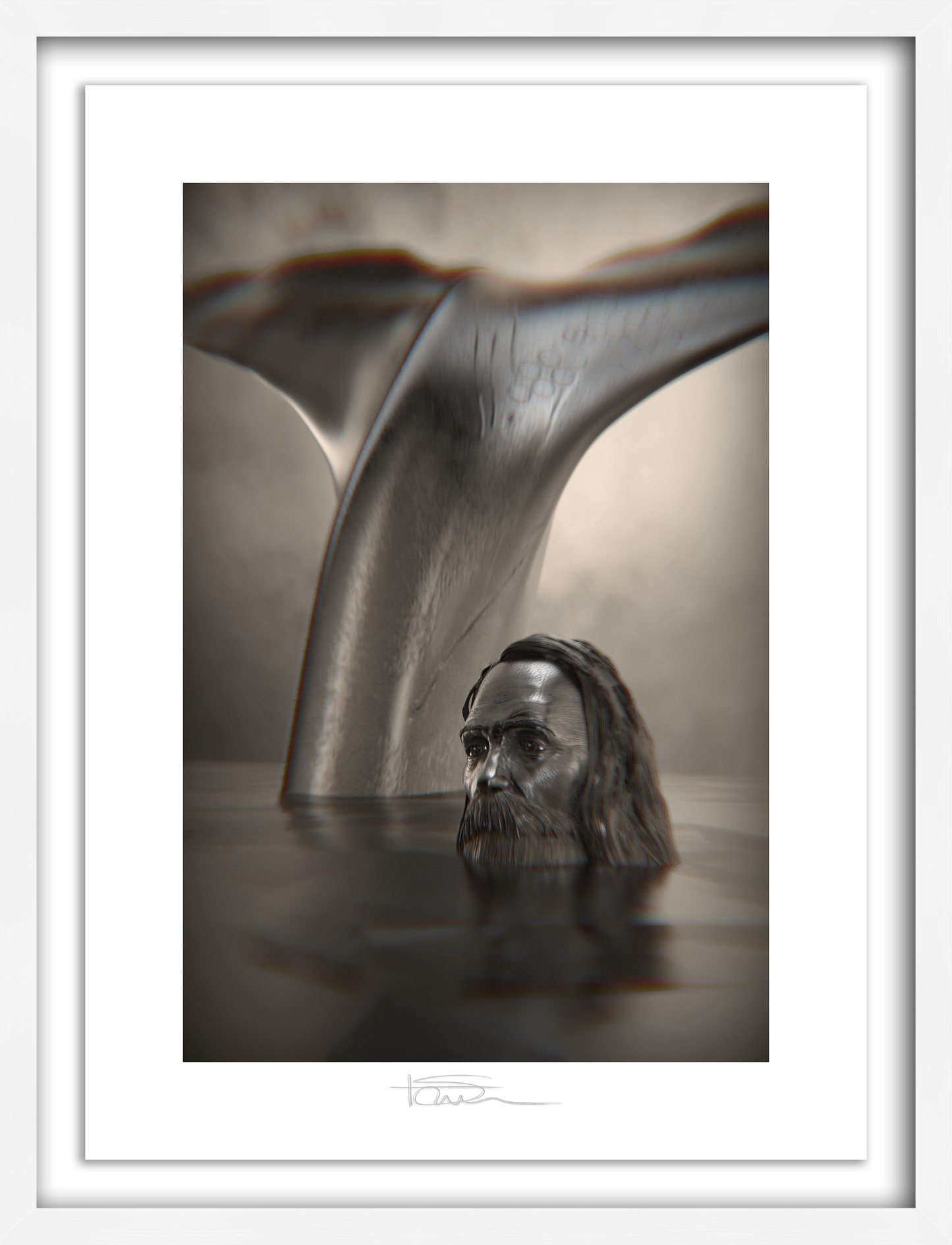 The Prophet Silver 22" x 16"