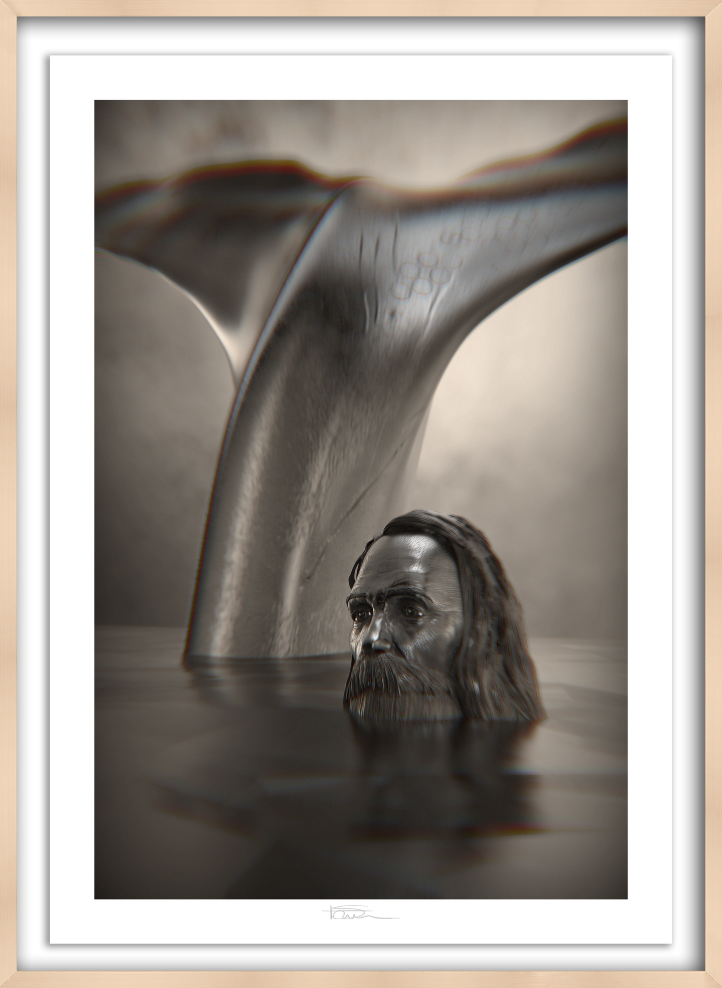 The Prophet Silver 40" x 28"