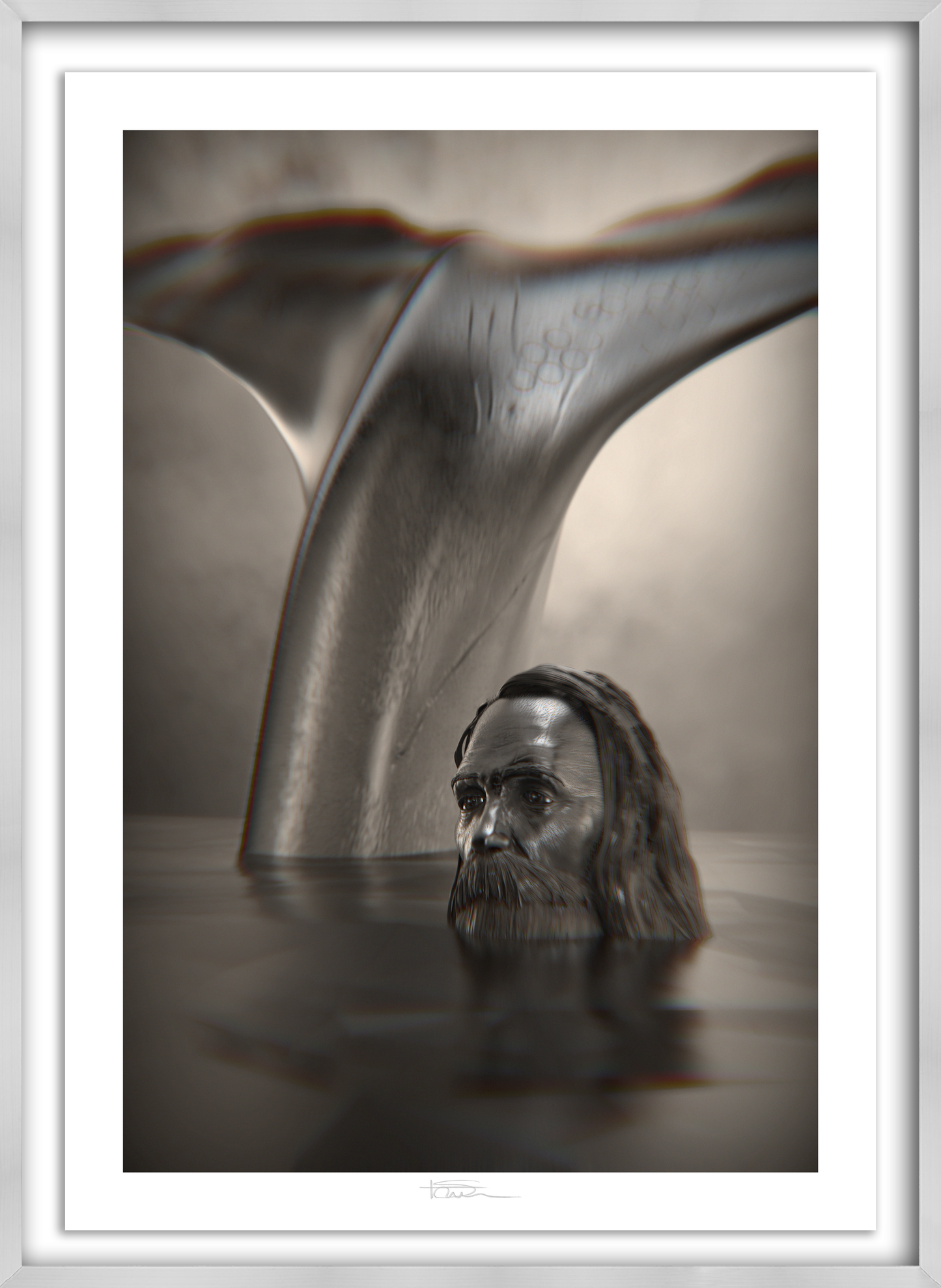 The Prophet Silver 40" x 28"