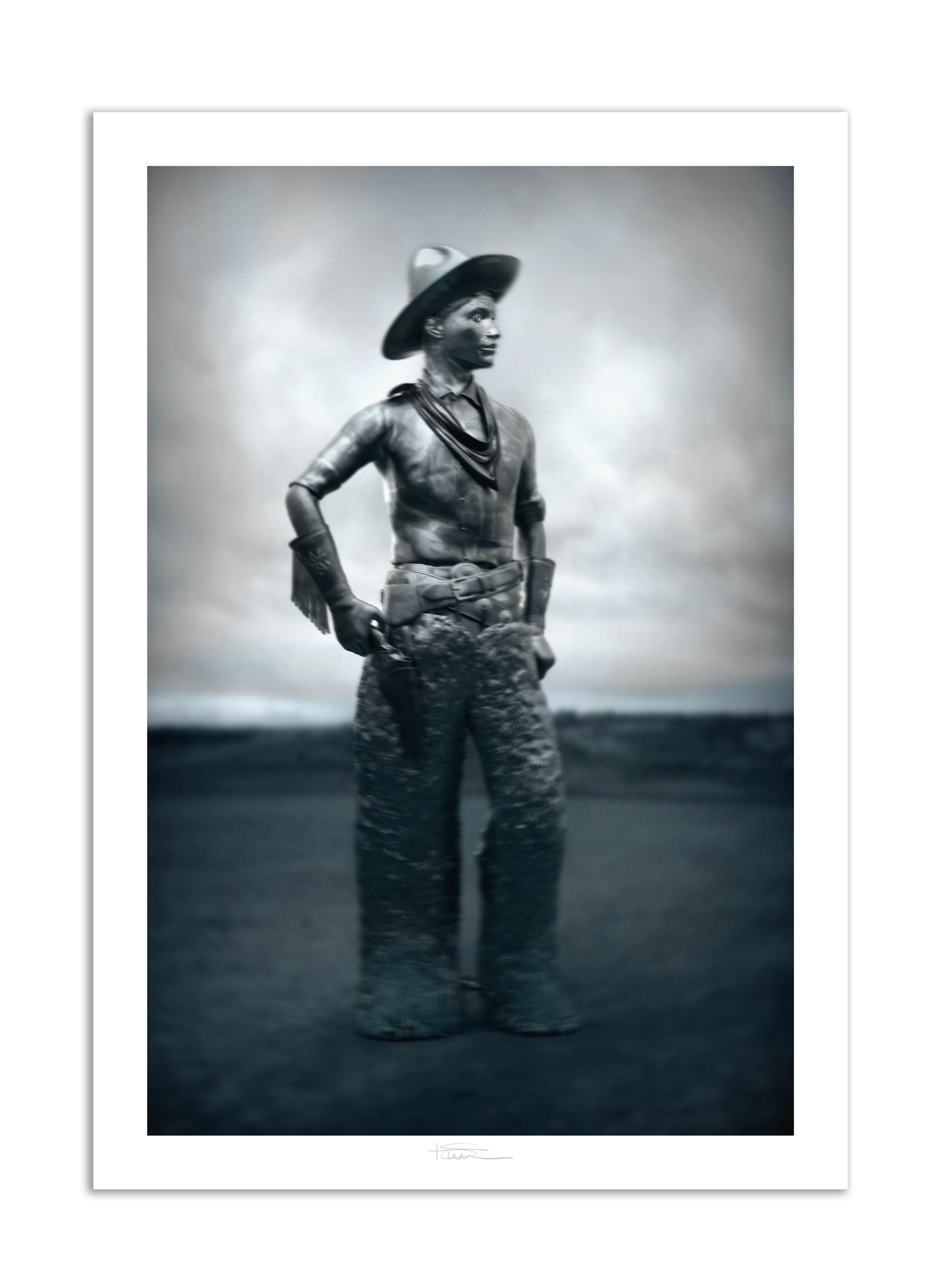 Wooly Boy Silver 40" x 28"