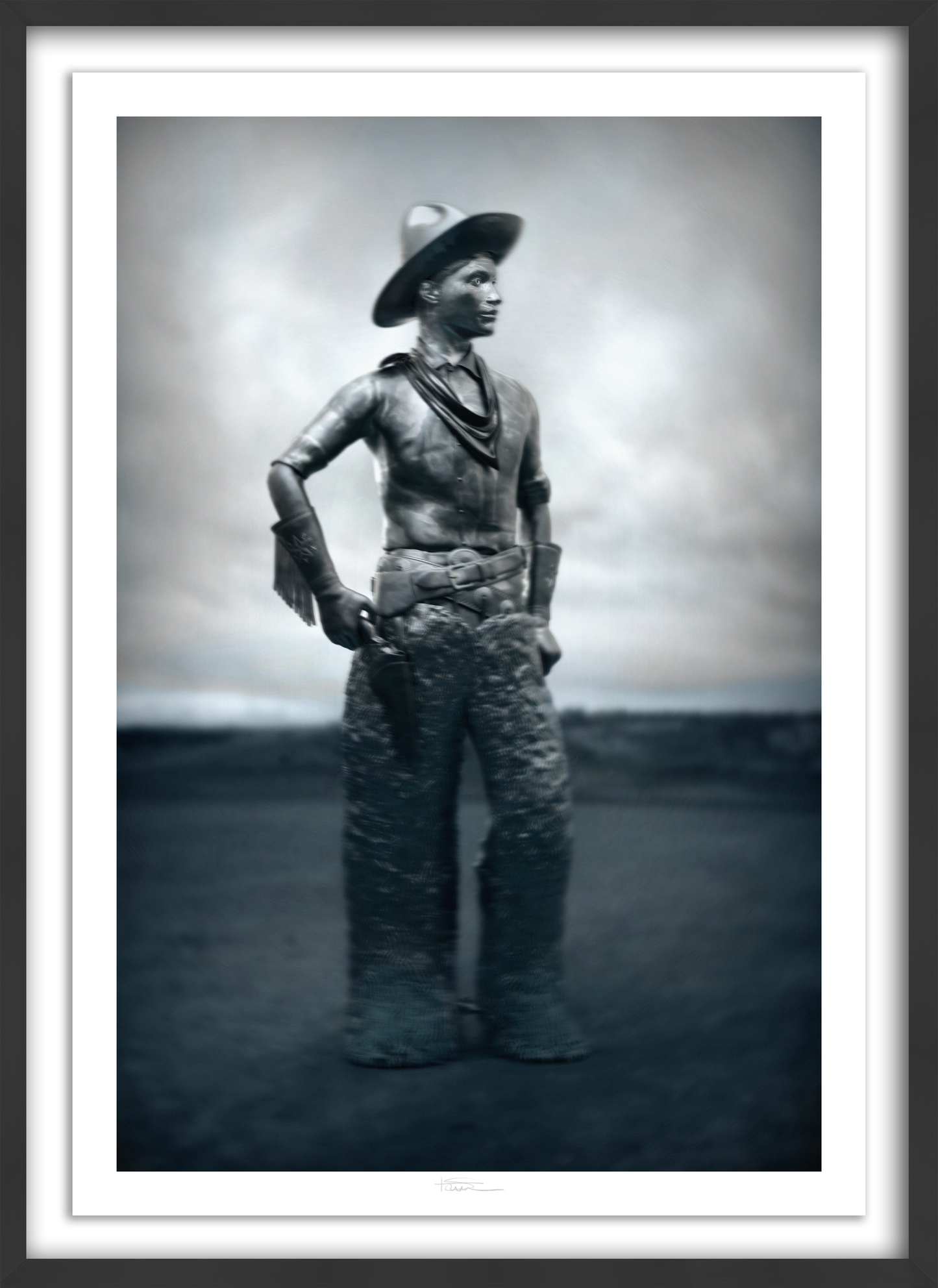 Wooly Boy Silver 49" x 34"