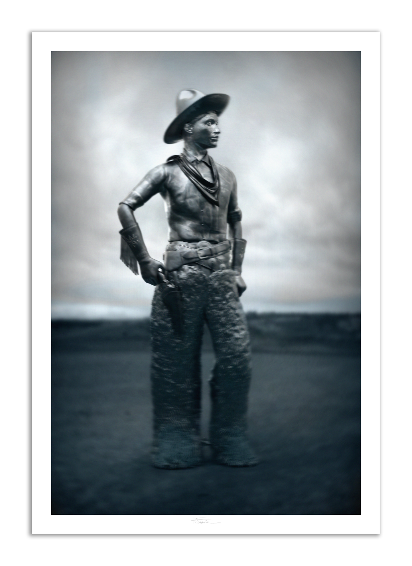 Wooly Boy Silver 49" x 34"