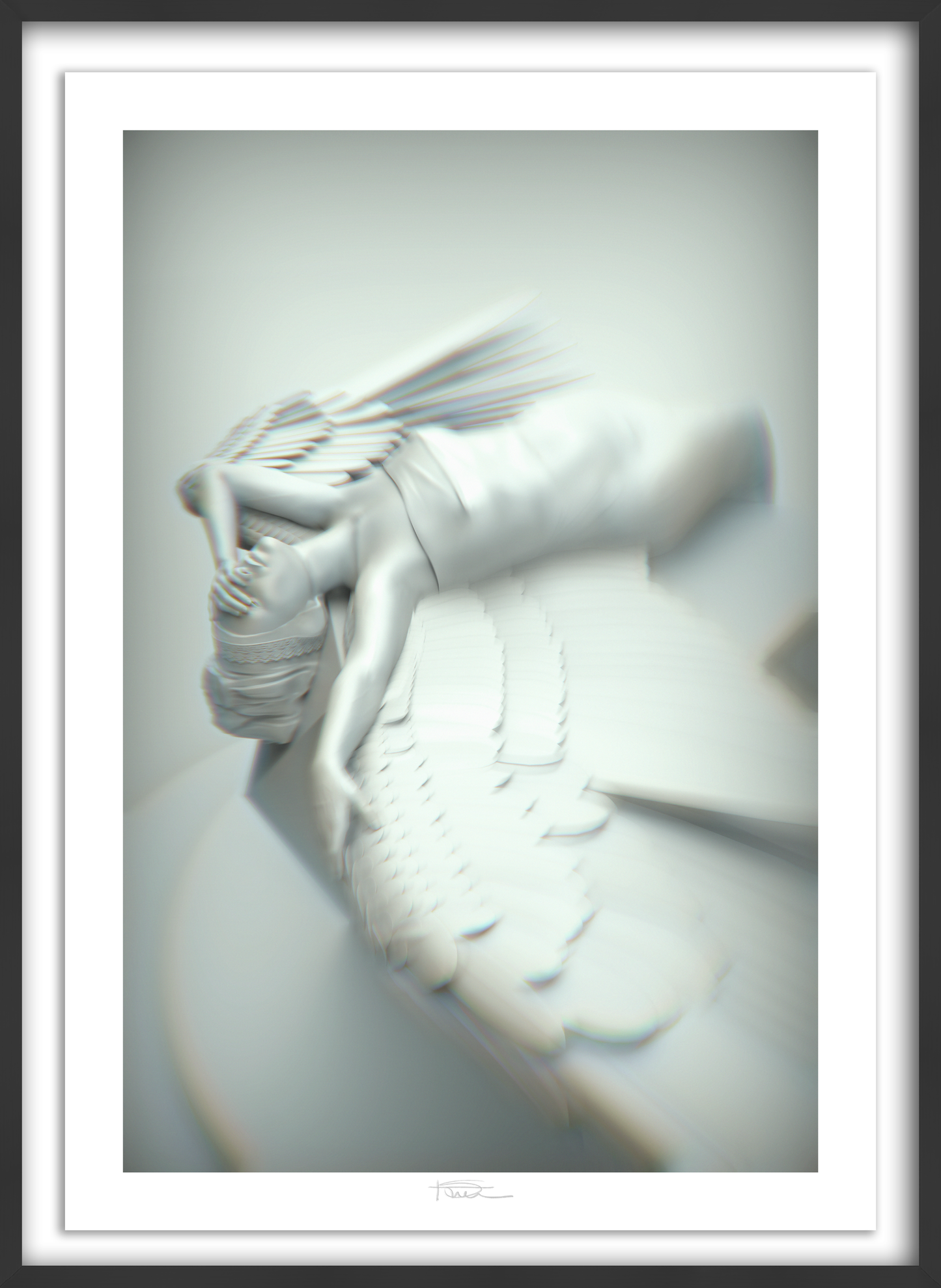 The Idlewild ii Graphite 40" x 28"